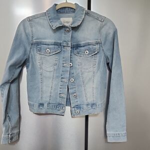 Jessican SIMPSON SIZE SMALL Light Wash Denim Jacket